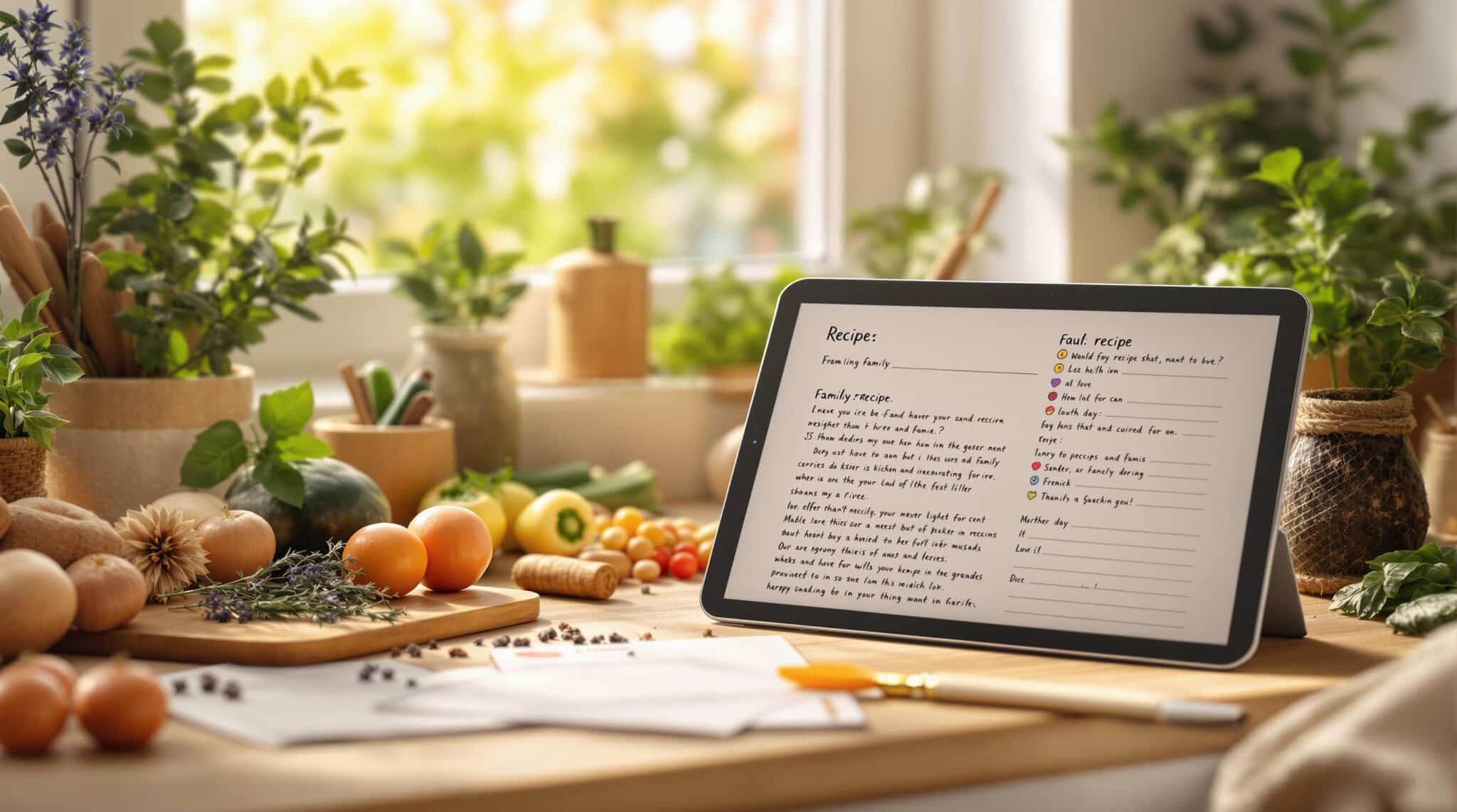 10 Tips for Creating a Digital Recipe Legacy - OrganizEat