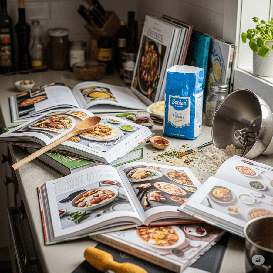 old cookbooks