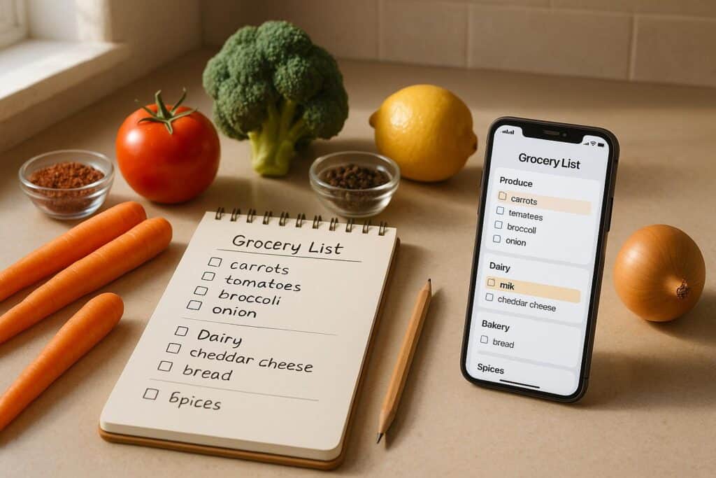 Grocery List Calculator for Smart Shopping
