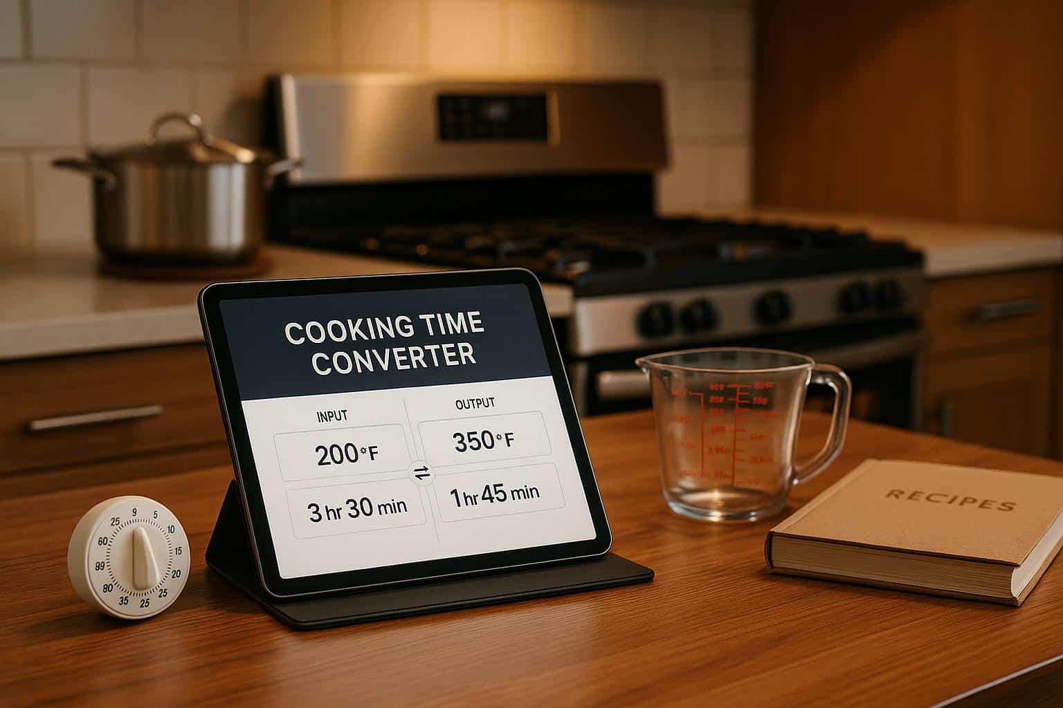 Cooking Time Converter for Perfect Results