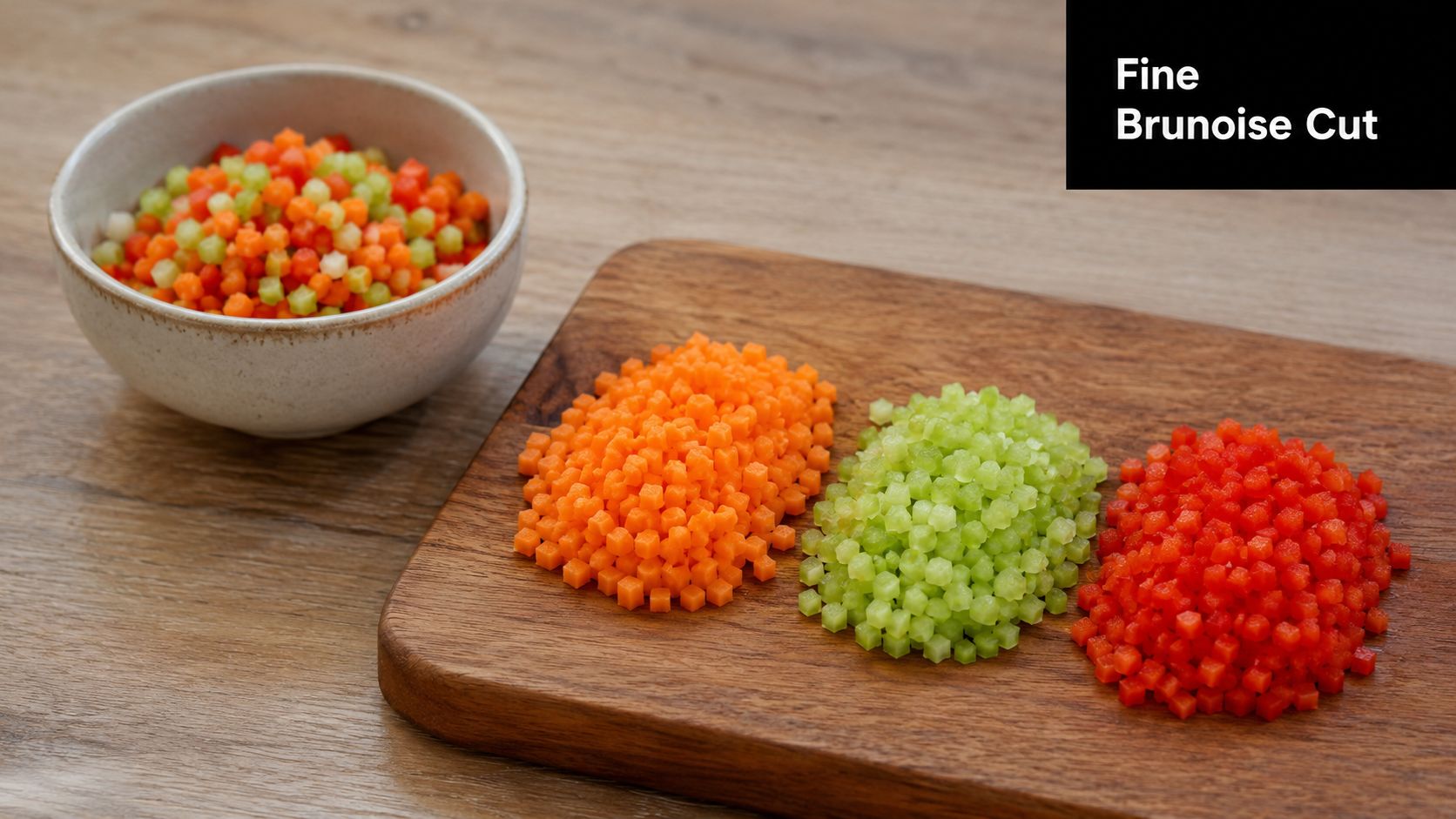 types of vegetable cuts