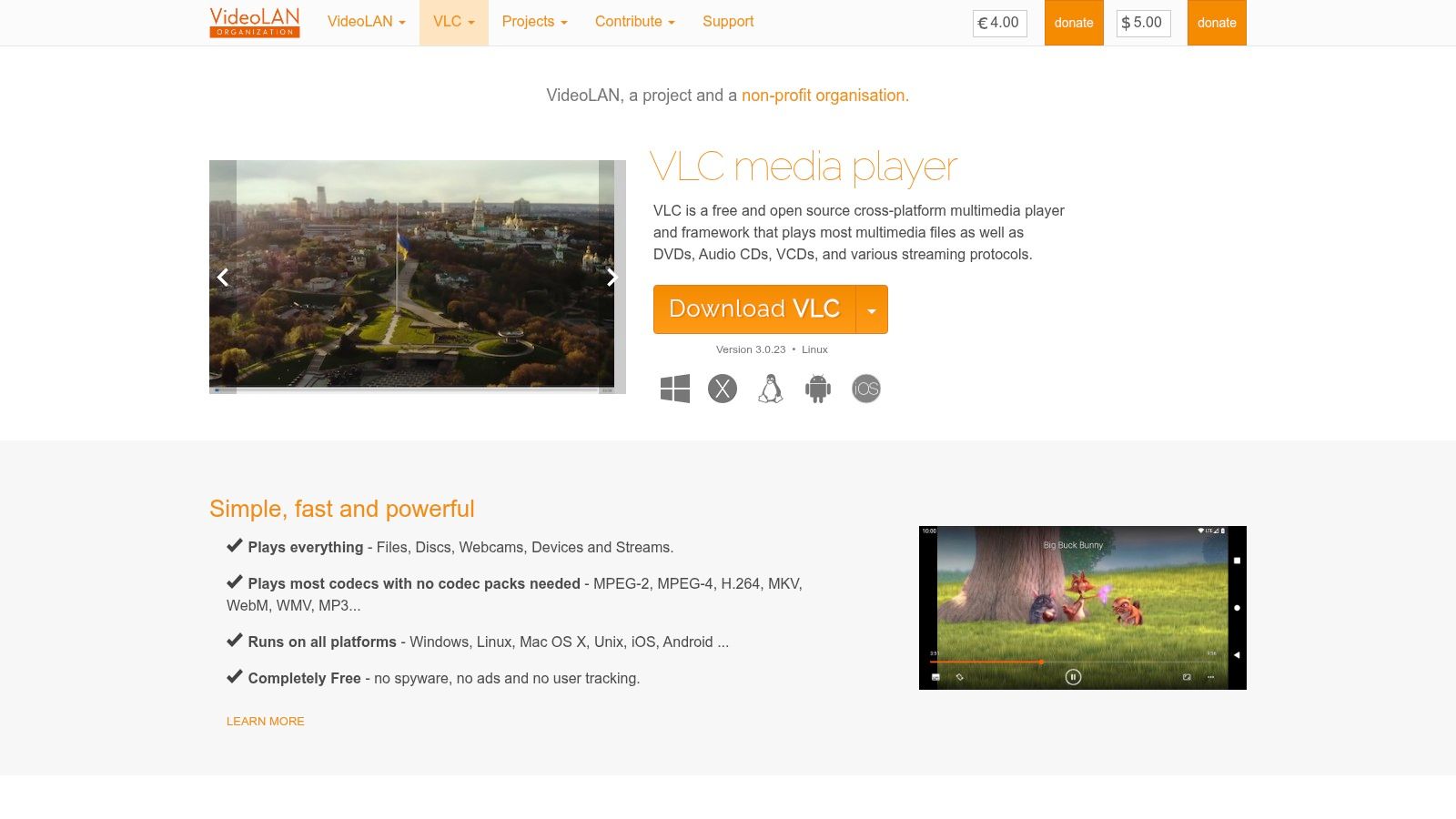 VLC for Mobile (VLC media player)