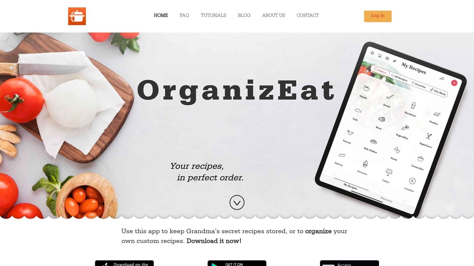 Screenshot from https://home.organizeat.com